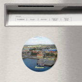 Bonaire Harbour Uitzicht Magneet (Insitu (Vaatwasser))