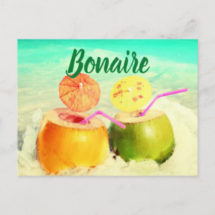 Bonaire kosnoten briefkaart