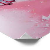 bonaire pink poster (Hoek)