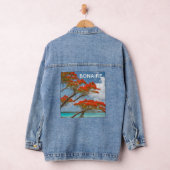 Bonaire poinciana denim jacket (Hangar)