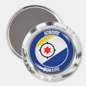 Bonaire Round Emblem Magneet (Voorkant / Achterkant)