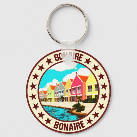 Bonaire Sleutelhanger (Voorkant)