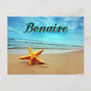 Bonaire sterren briefkaart