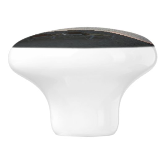 Bonaire Sunset Ceramic Pull Keramische Knop (Zijkant)