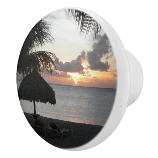 Bonaire Sunset Ceramic Pull Keramische Knop (Rechts)