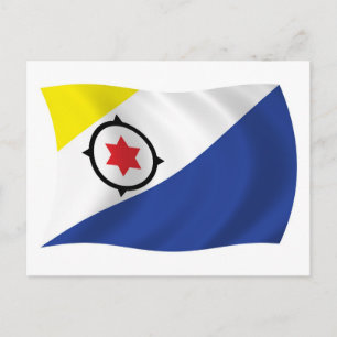 Bonaire Vlag Ansichtkaart Briefkaart