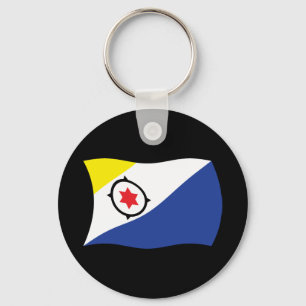 Bonaire Vlag Sleutelhanger