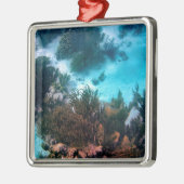 Bonaireaans rif metalen ornament (Links)