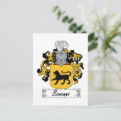 Bonanno Family Crest Briefkaart (Staand voorkant)