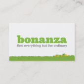 Bonanza Grass Bottom Visitekaartje (Achterkant)