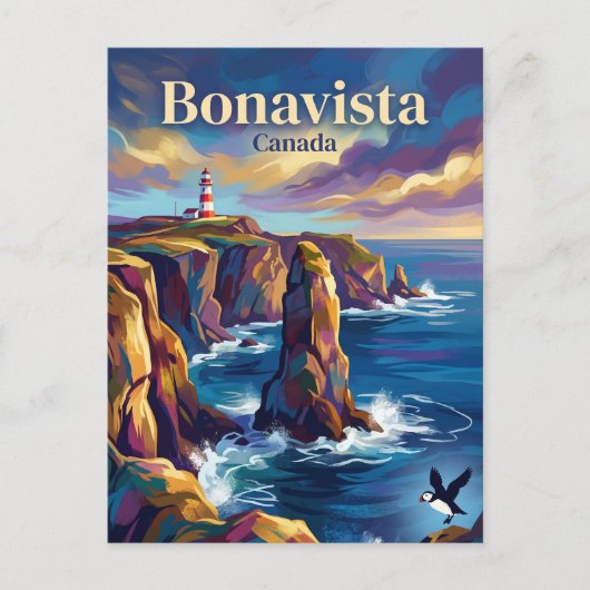 Bonavista Canada Briefkaart (Voorkant)