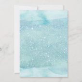 Bonbon 16 invitation de turquoise de seize (Dos)