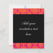 Bonbon 16 invitations de fête d'anniversaire (Dos)