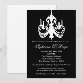 bonbon au lustre 5x7 invitation de pièce de 16 (Devant / Derrière)