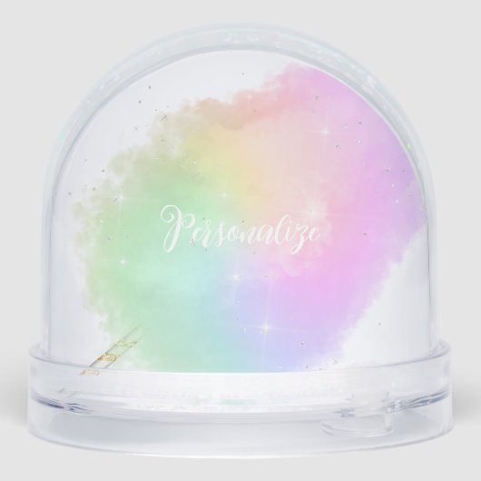 Bonbon de coton parties scintillant arc-en-ciel lo (Arrière)