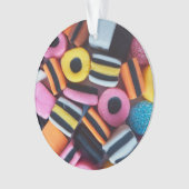 Bonbon de réglisse amusant, coloré et modifiable (devant)