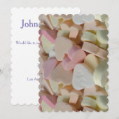 bonbon de saint valentin invitations de mariage ro (Devant / Derrière)