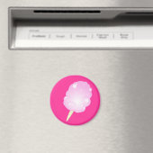 Bonbon en coton - Aimant rose (In Situ (Lave-vaisselle))
