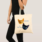 Bonbon et le sac fourre-tout à chat de signal (Devant (produit))