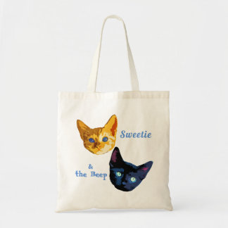 Bonbon et le sac fourre-tout à chat de signal