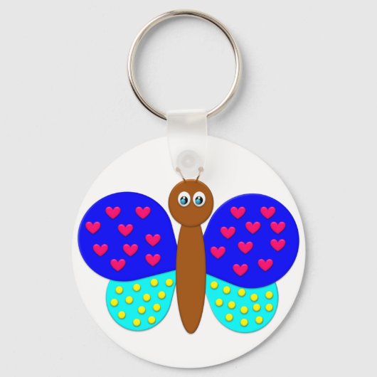 BonBon Fantasy Butterfly Sleutelhanger (Voorkant)