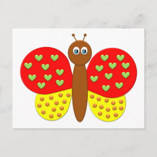 BonBon Fantasy Butterfly's Briefkaart