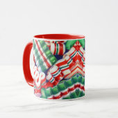 BONBON RUBAN Mug Combo Rouge (Devant gauche)