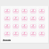 Bonbons Buffet Princesse Party Favoriser Sticker d (Feuille)