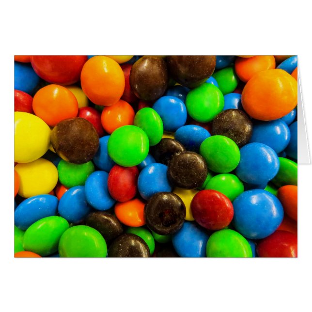 bonbons colorés et sucrés (Devant horizontal)