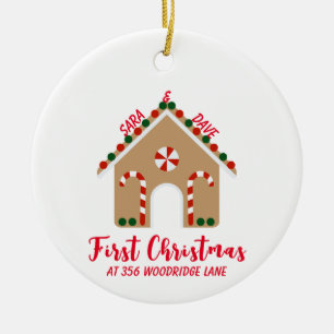 Bonbons de Noël Premier ornement de Noël
