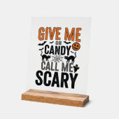 Bonbons d'Halloween ou Appelez-moi Épouvantable Gr (Angle)