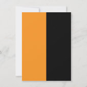 Bonbons et bonbons d'Halloween Invitations de fête (Dos)