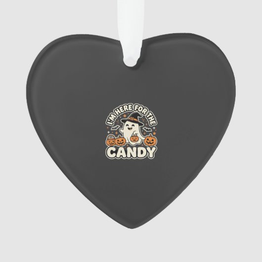 Bonbons Halloween Fantôme Citrouille Design (devant)