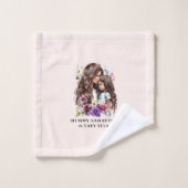 Bond adorable maman et fille (7) (Gant de toilette)