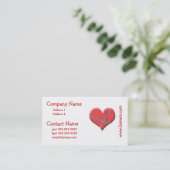 Bond door Love Visitekaartjes (Staand voorkant)