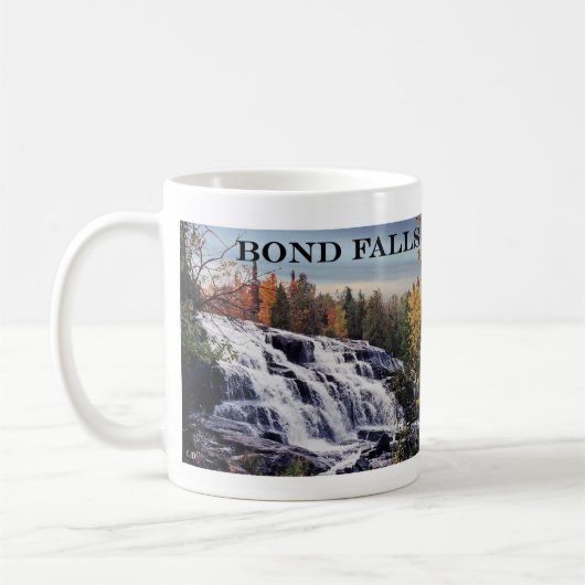 Bond Falls mug (Gauche)