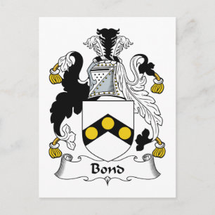 Bond Family Crest Briefkaart