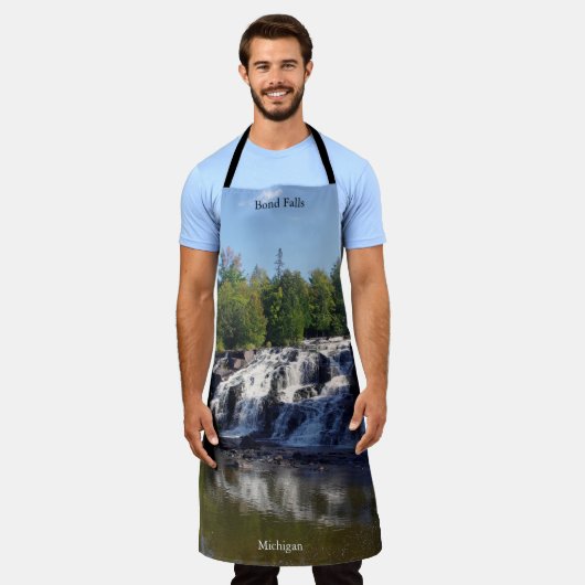 Bond Herfsten Schort (Gedragen)