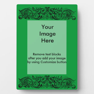 Bond Monsters Plaque Fotoplaat