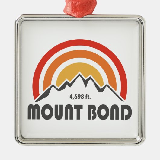 Bond New Hampshire Metalen Ornament (Voorkant)