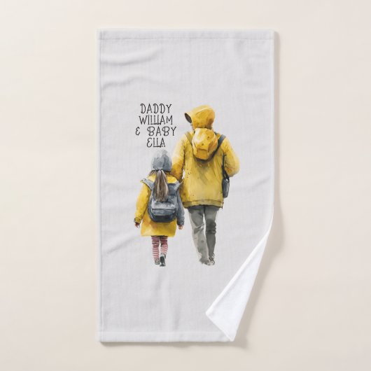Bond père et fille (Serviette à main)