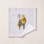 Bond père et fille (Gant de toilette)