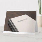 Bond Presentation Booklet Pile Kaart (Voorkant)