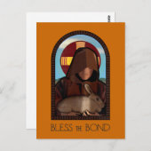 BOND ZWART BRIEFKAART (Voorkant / Achterkant)