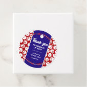 Bonde van het Baseball Kind Bedankjes Labels (In situ)