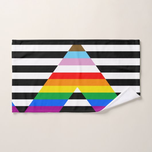 Bondgenoot Progress Pride-vlag Handdoek (Handdoek)