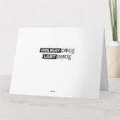 Bondgenoot Progress Pride Vlag Kaart (Achterkant)