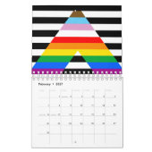 Bondgenoot Progress Pride Vlag Kalender (Feb 2027)