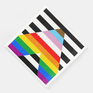 Bondgenoot Progress Pride Vlag Servet