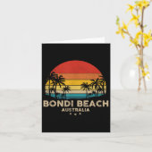  Bondi Beach - Australia Beach Souvenir Kaart (Gele Bloem)